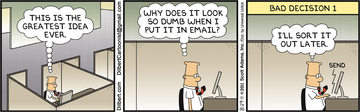 Dilbert Cartoon